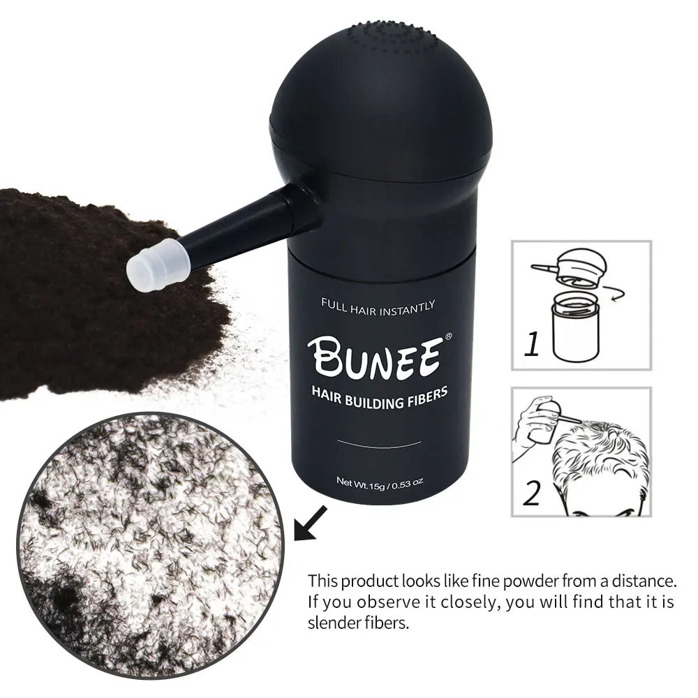 Hair Fiber Powder – 15g Haarfasern gegen lichte Stellen