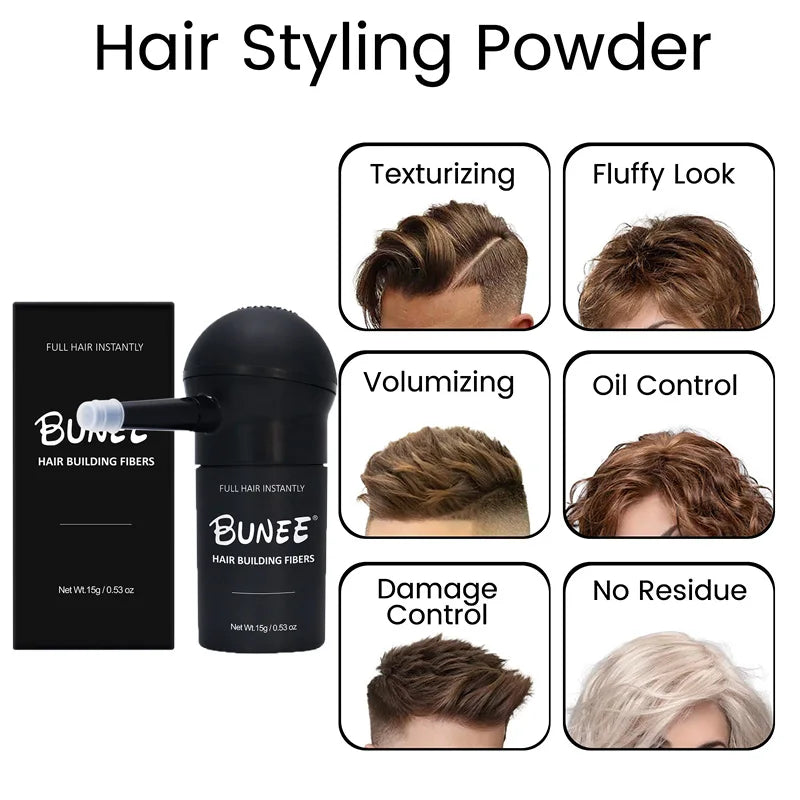 Hair Fiber Powder – 15g Haarfasern gegen lichte Stellen